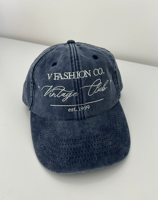 Vintage Club Vintage Wash Cap