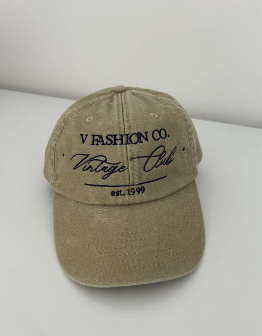Vintage Club Cloud Wash Cap