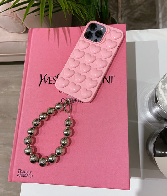 Baby Pink Love Heart Case