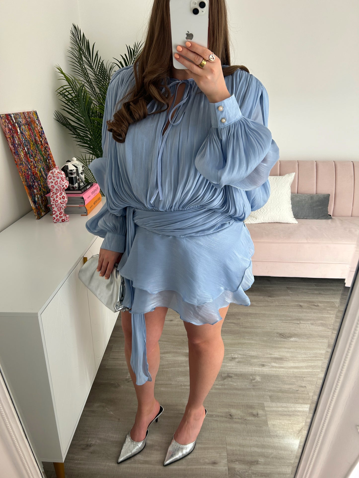 Lyra Powder Blue Dress