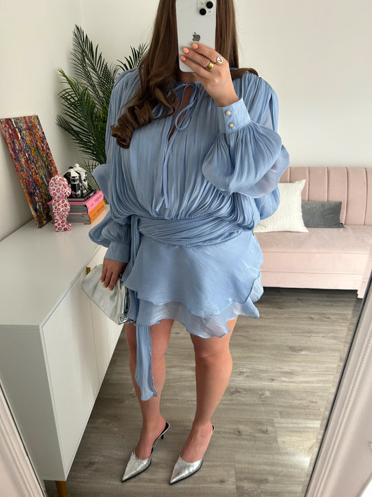 Lyra Powder Blue Dress