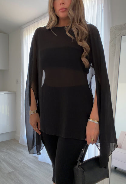Tess Sheer Top