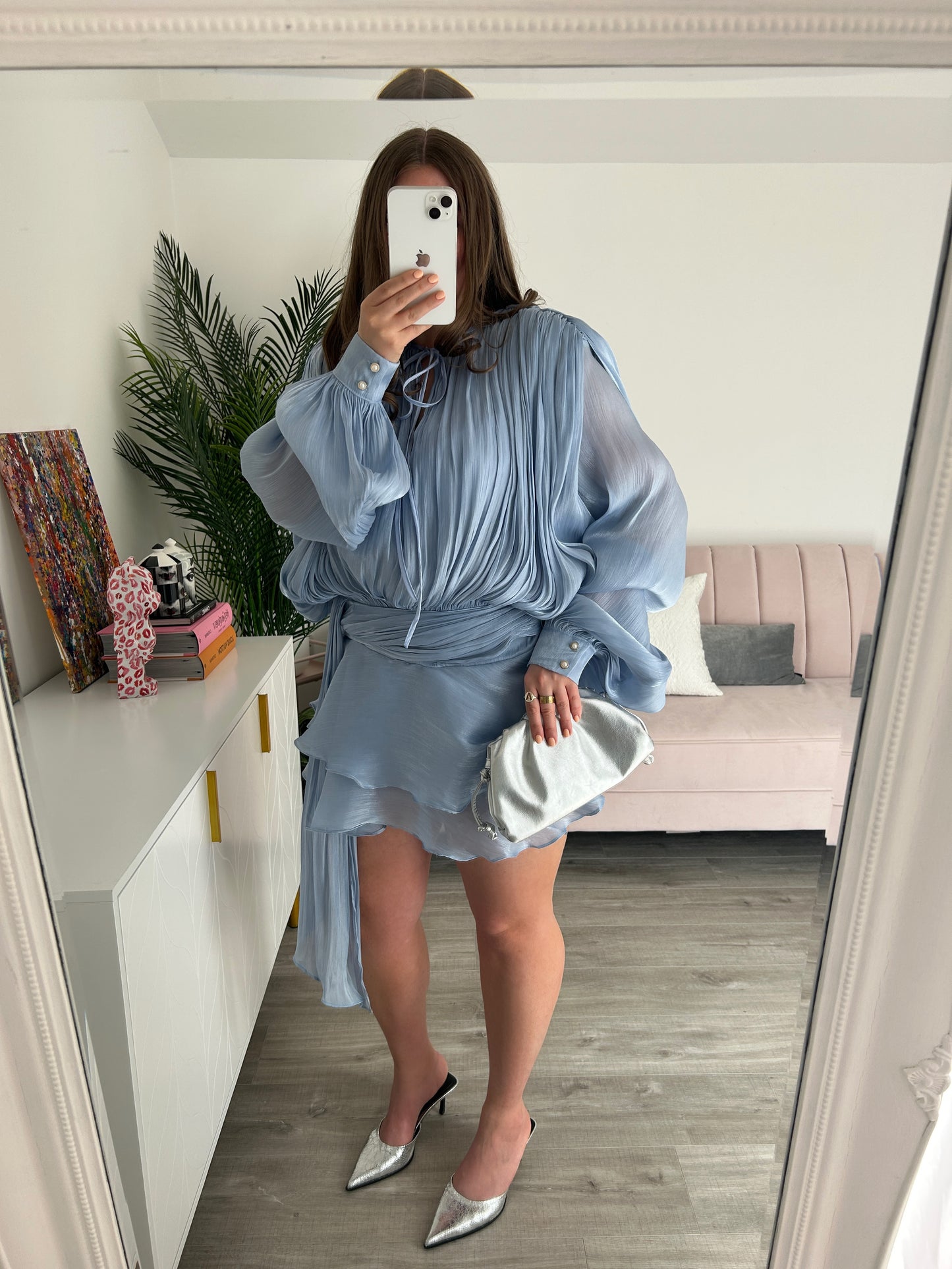 Lyra Powder Blue Dress