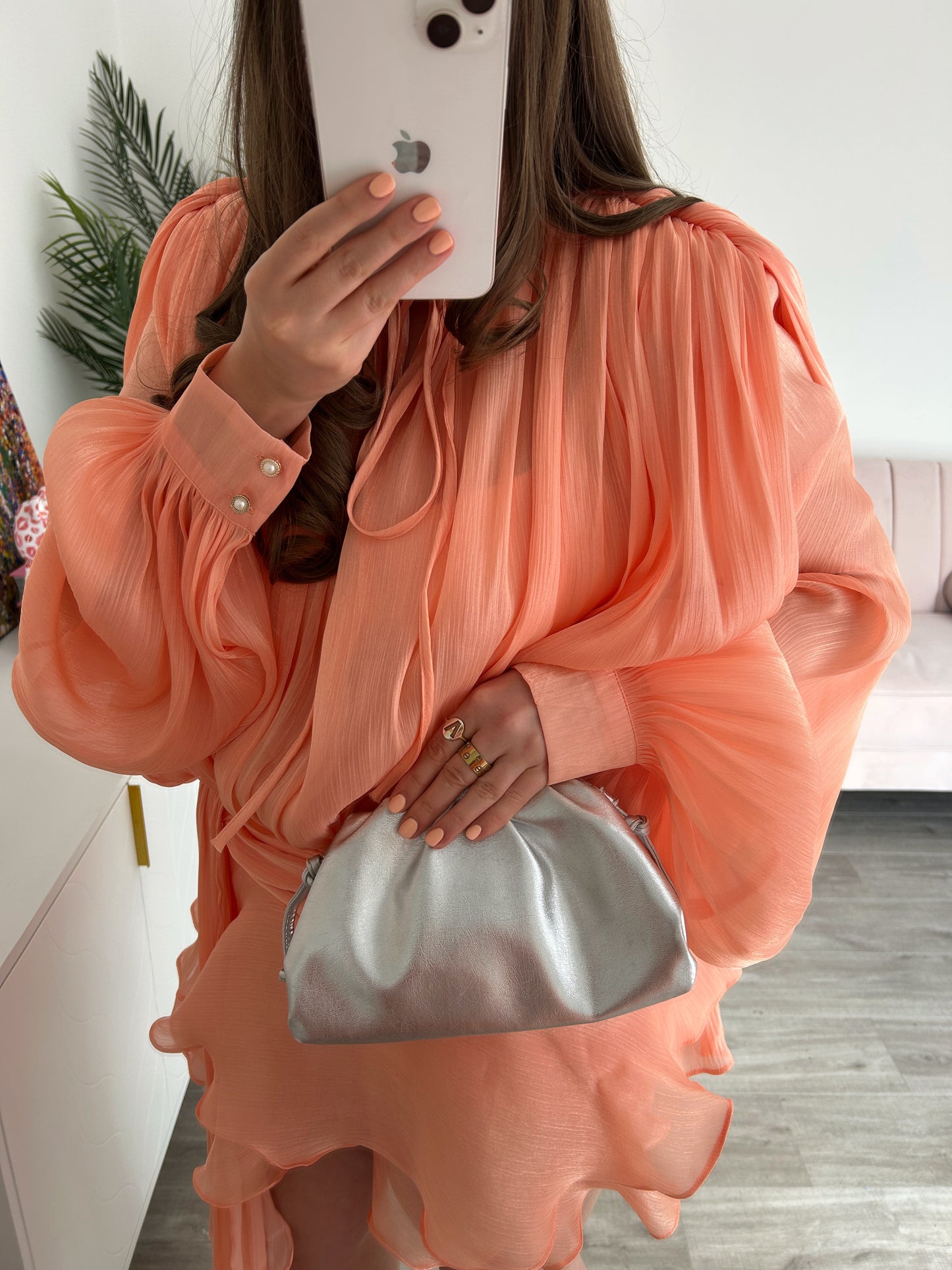 Lyra Coral Dress
