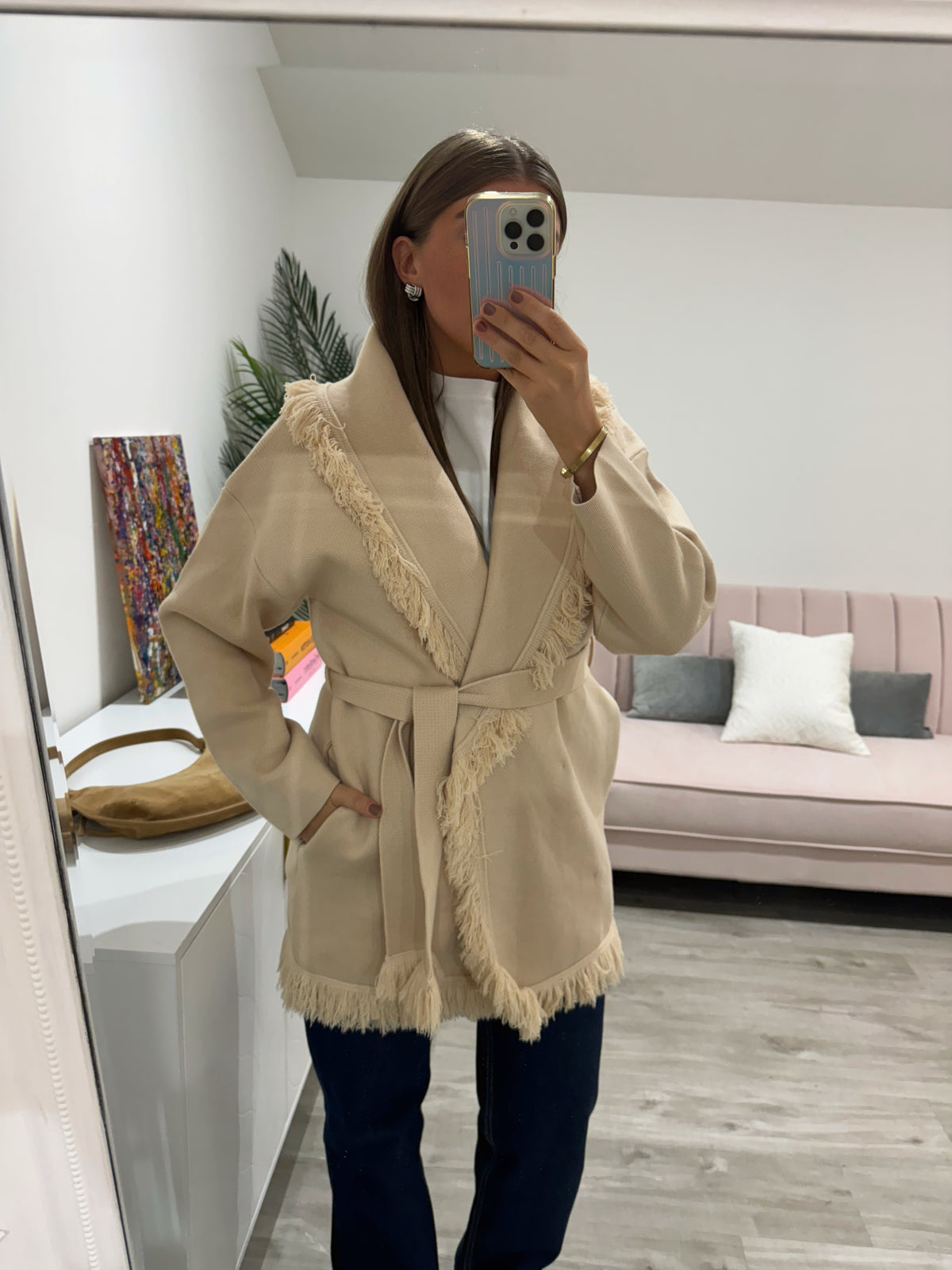 Frey Fringe Cardigan