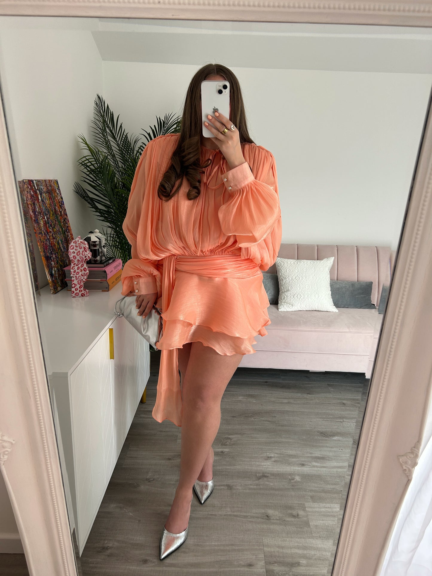 Lyra Coral Dress