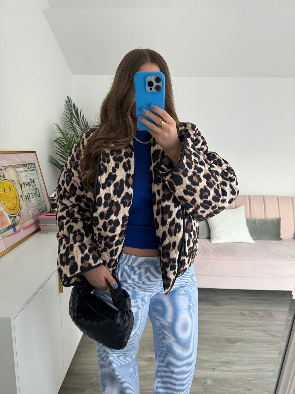 Lio Leopard Print Jacket