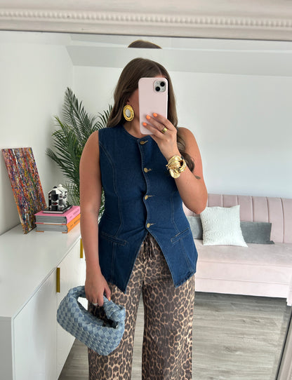 Dua Denim Waistcoat