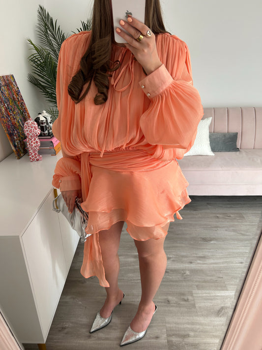Lyra Coral Dress