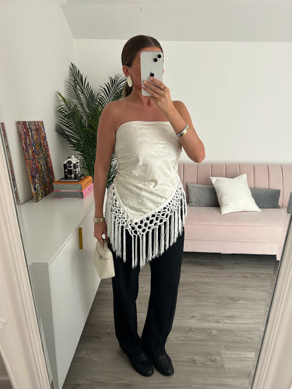Freya Fringe Multi-Wear Scarf
