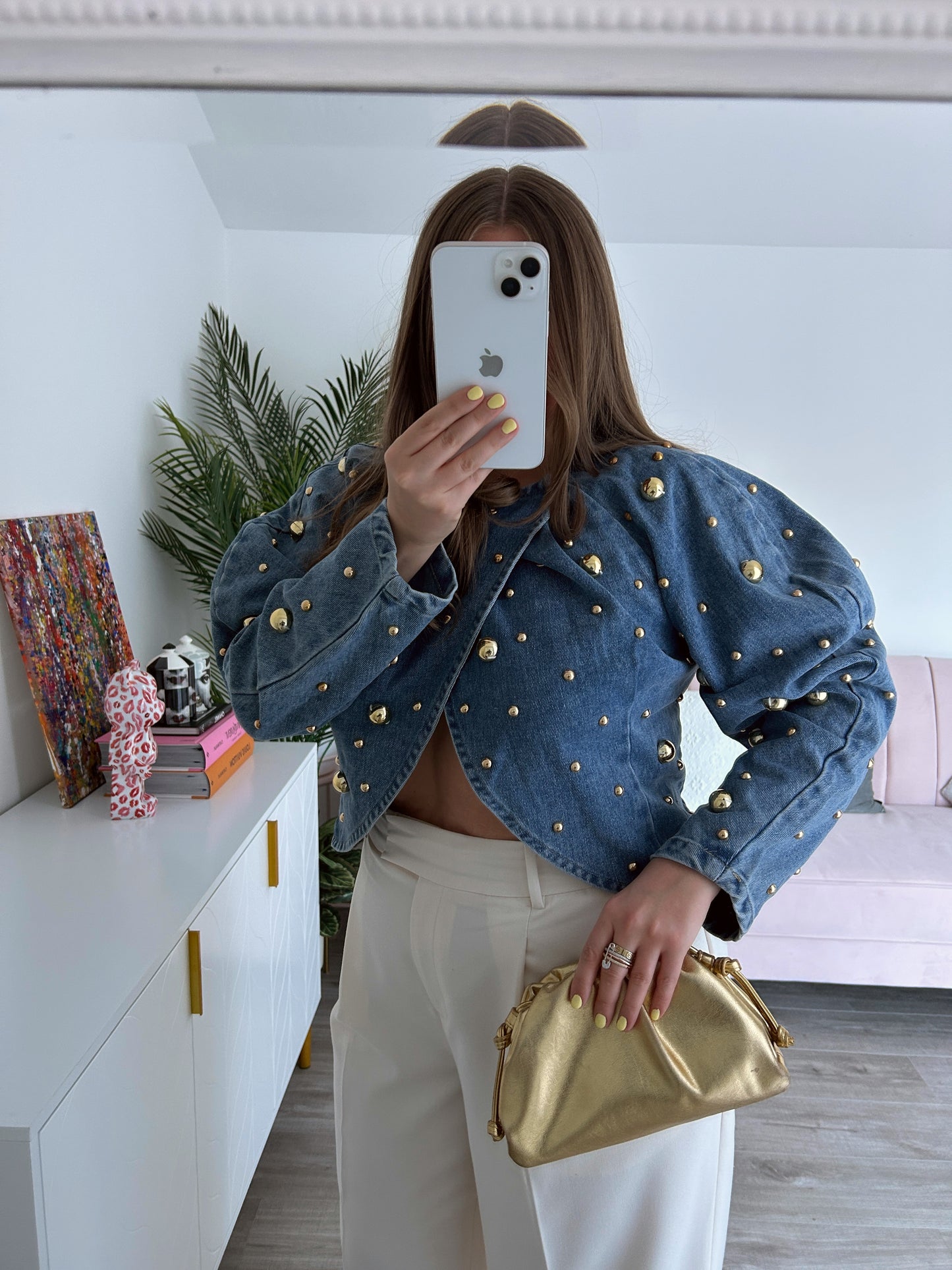 Tori Denim Top