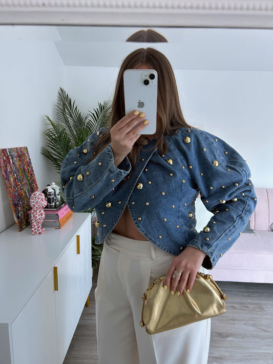 Tori Denim Top