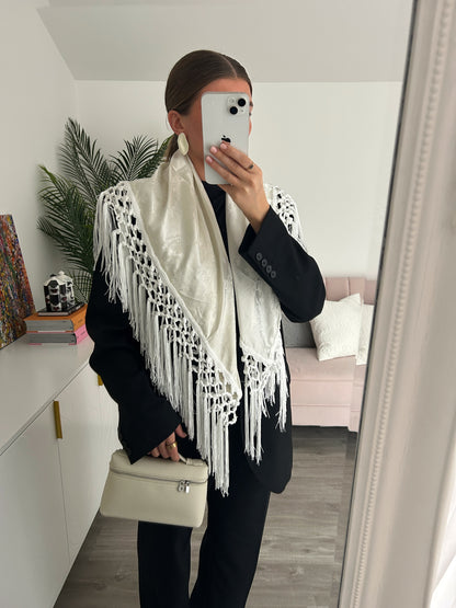 Freya Fringe Multi-Wear Scarf