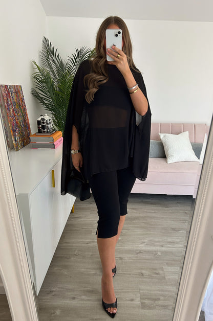 Tess Sheer Top