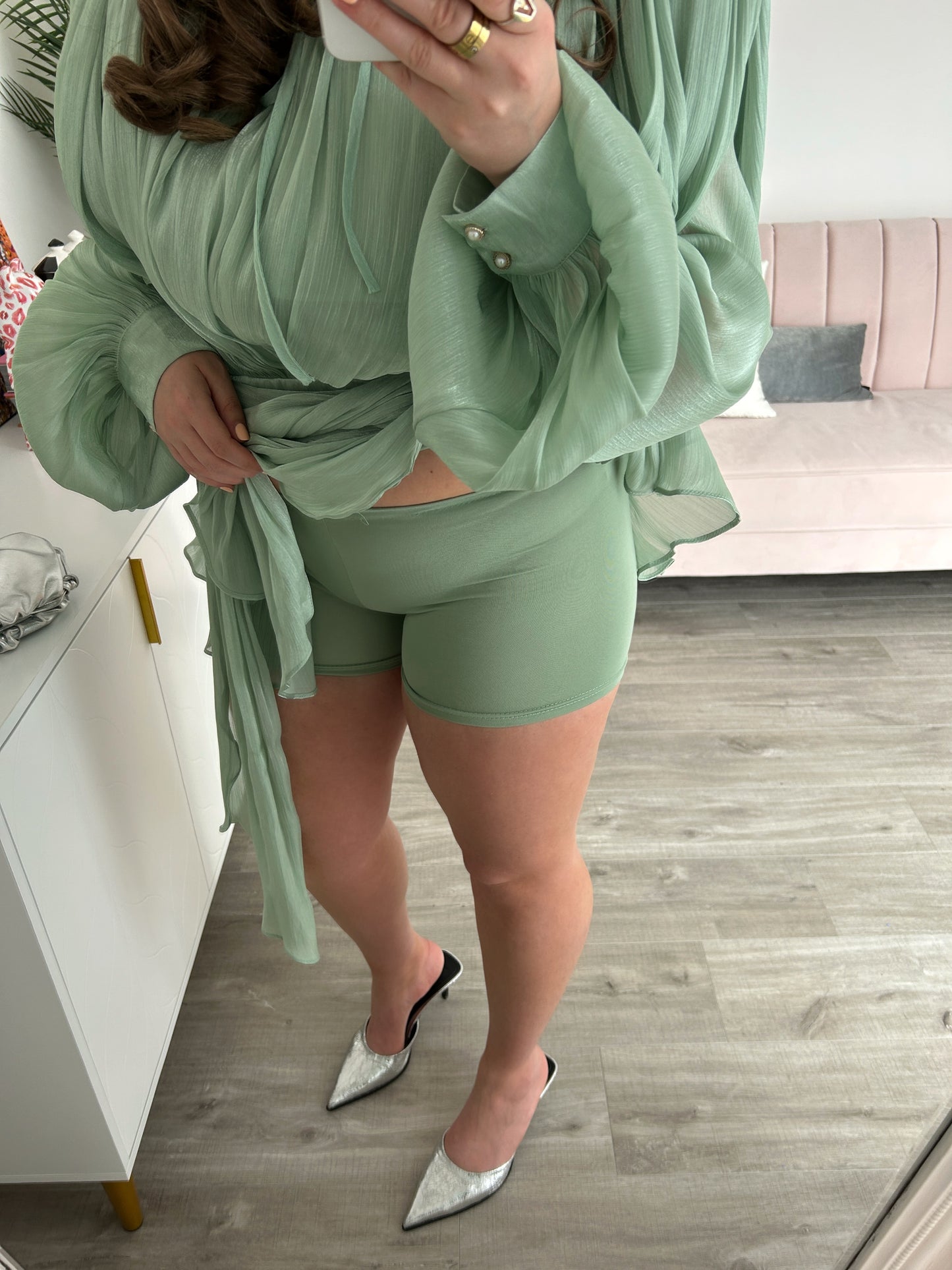 Lyra Mint Dress