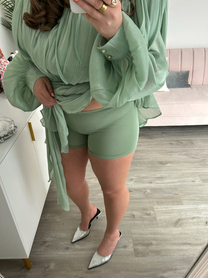 Lyra Mint Dress