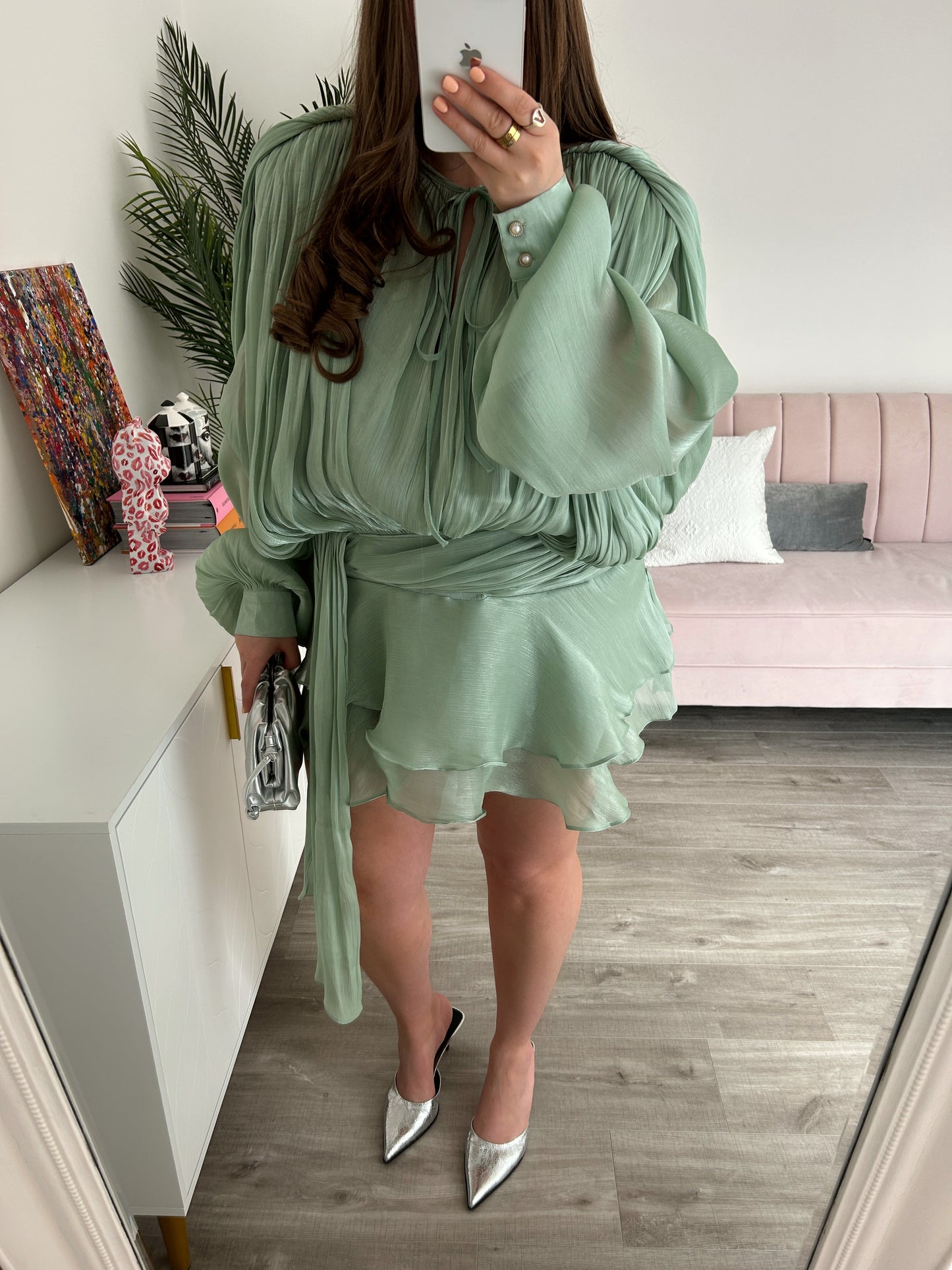 Lyra Mint Dress