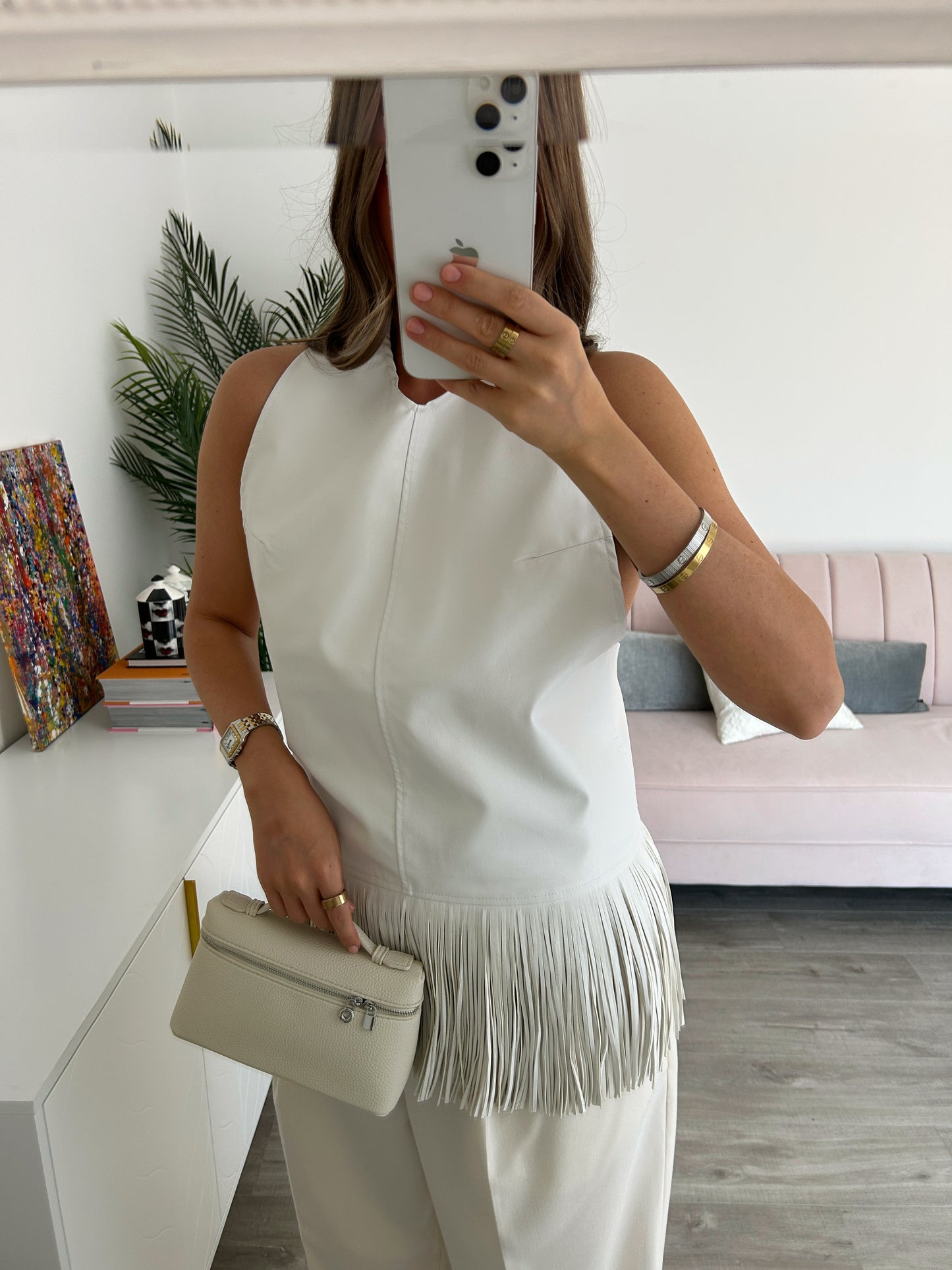 Tovah Fringe Top