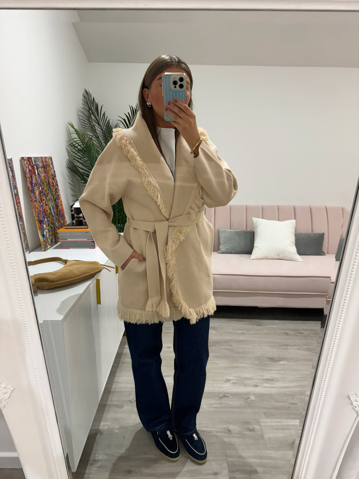 Frey Fringe Cardigan