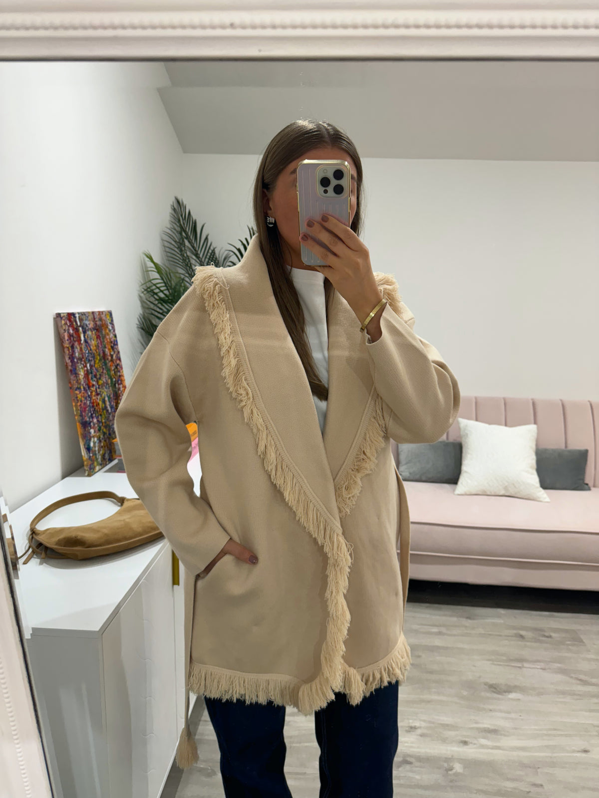 Frey Fringe Cardigan