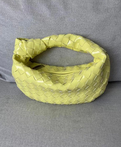 Brea Patent Knot Bag