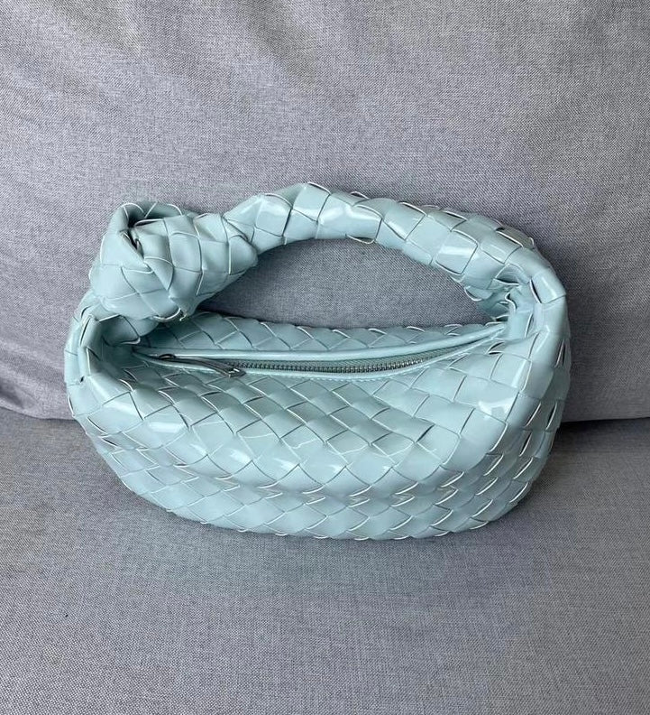 Brea Patent Knot Bag