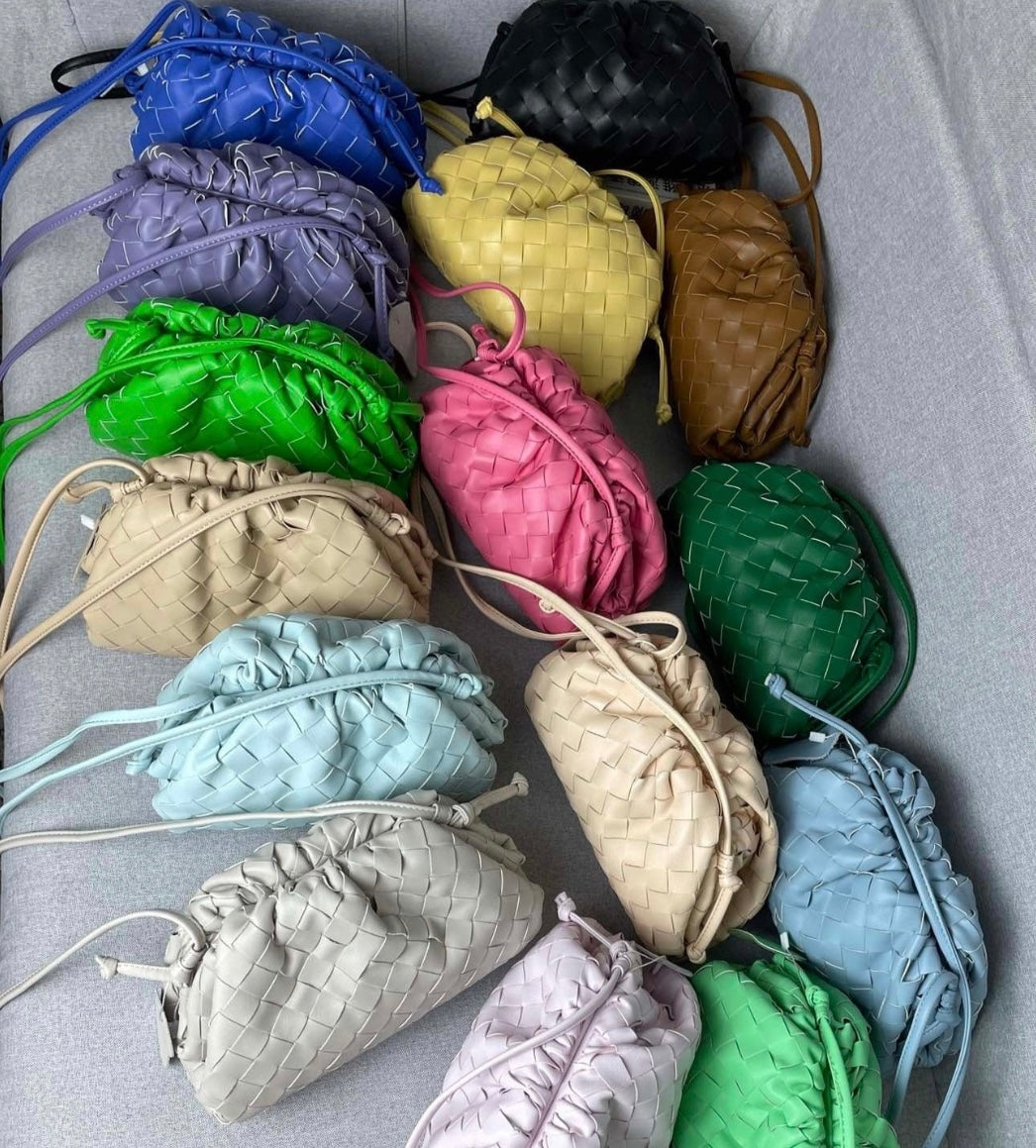 Petite Gali Woven Cloud Bag